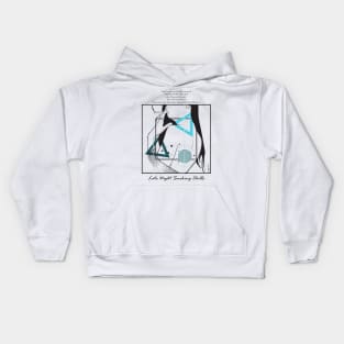 Late Night Smoking Chills version 9 Kids Hoodie